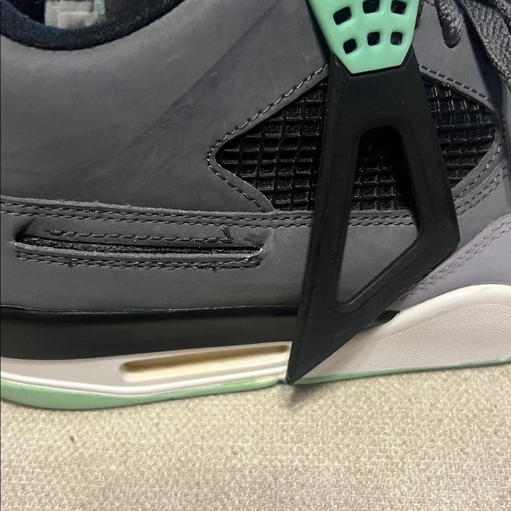 Jordan Retro High-Top Sneakers in Gray / Mint in EUC w/flaw in pic. Final sale! - Picture 8 of 13